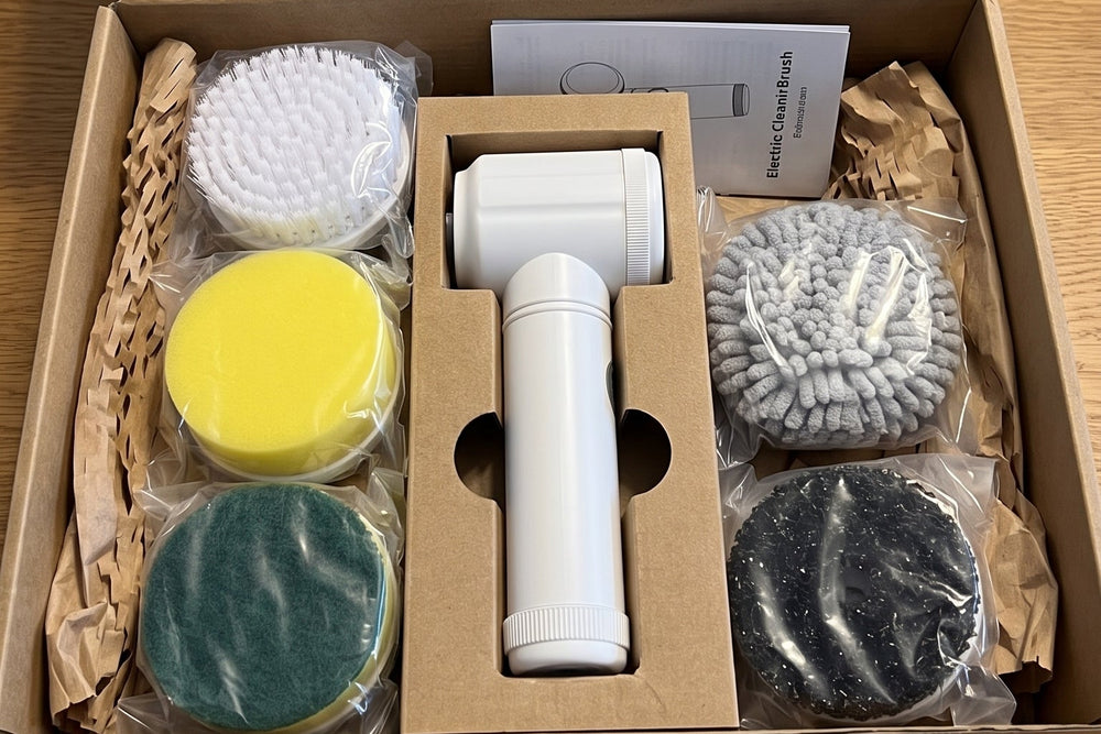Contenido de la caja de BRUSHY