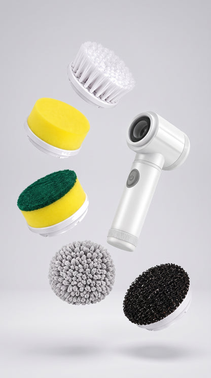 Cepillo Eléctrico BRUSHY con 5 Cabezales