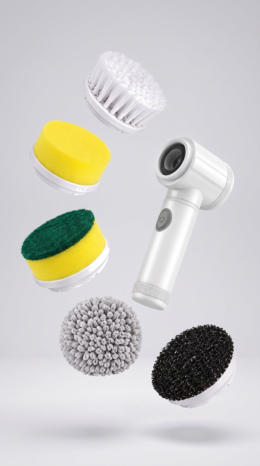 Cepillo Eléctrico BRUSHY con 5 Cabezales